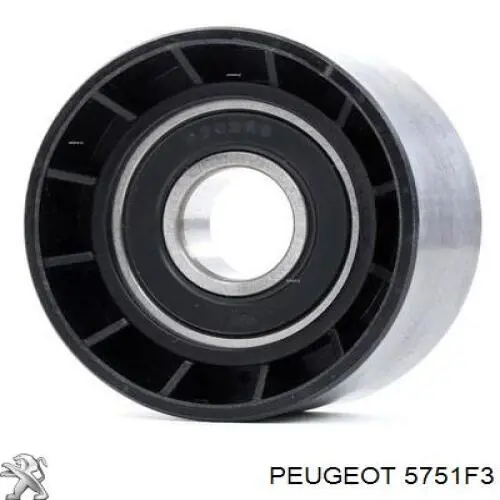 5751F3 Peugeot/Citroen tensor de correa, correa poli v