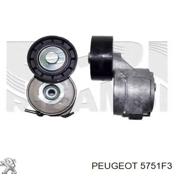 Tensor de la correa trapecial Peugeot/Citroen 5751F3 precio, desde 27,64 EUR