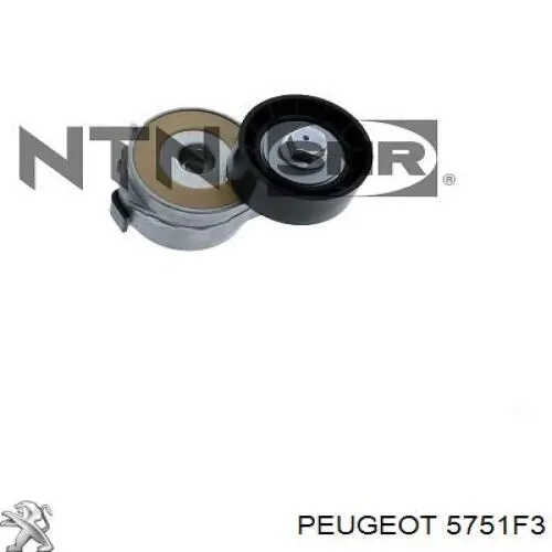 Comprar 5751F3 Peugeot/Citroen Tensor de correa poli V 