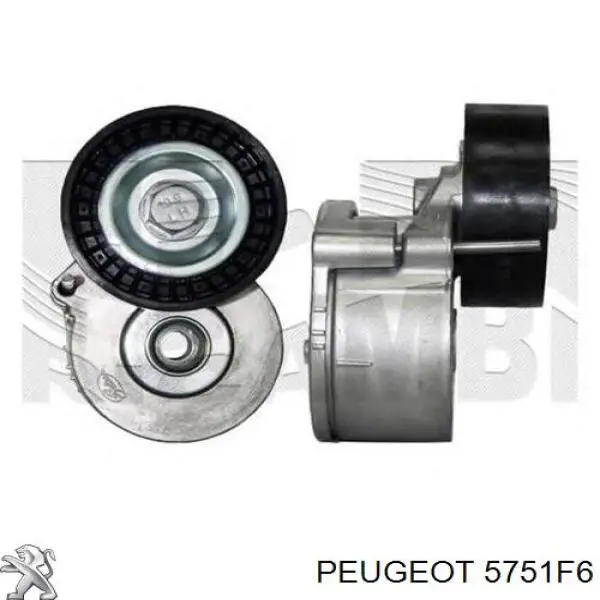 Comprar 5751F6 Peugeot/Citroen Tensor de correa poli V 