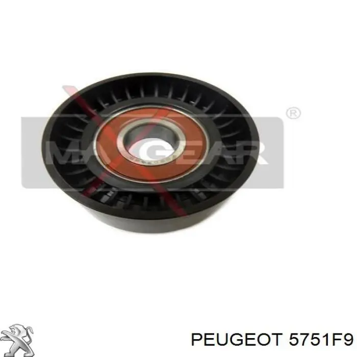 Tensor de correa, correa poli V Peugeot 208 CA, CC