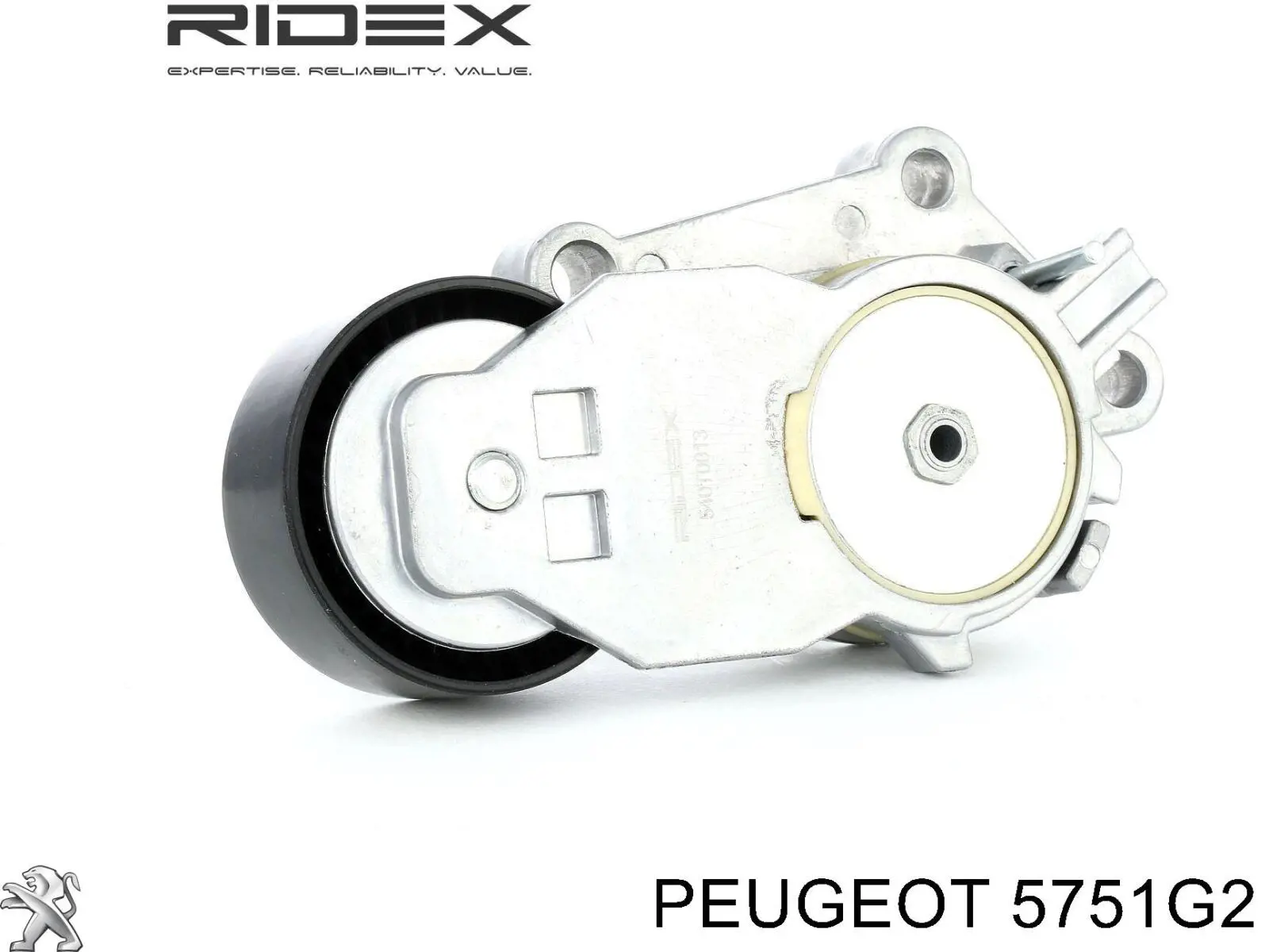 Tensor de correa, correa poli V Peugeot 208 CA, CC