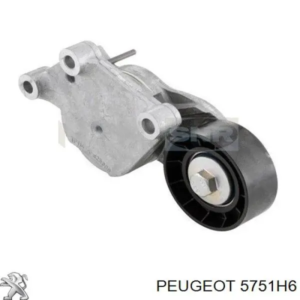 5751H6 Peugeot/Citroen tensor de correa, correa poli v