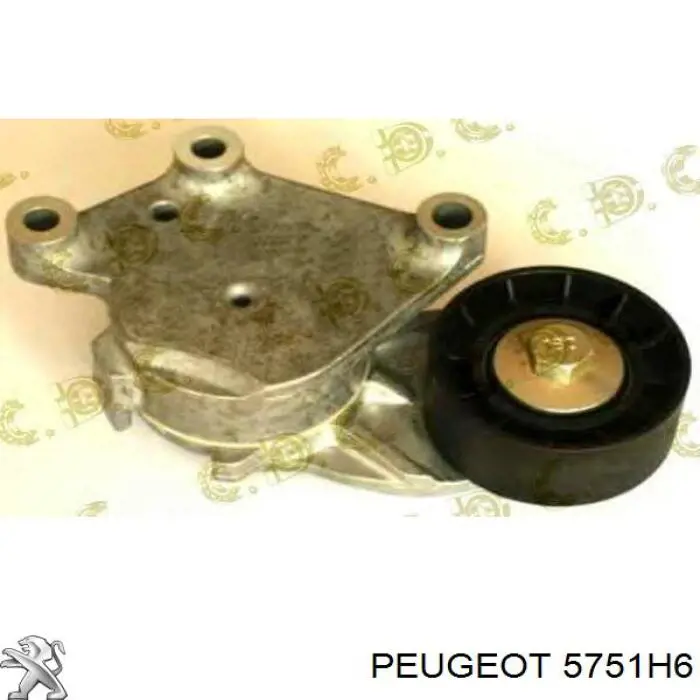 Tensor de correa, correa poli V Peugeot 208 CA, CC