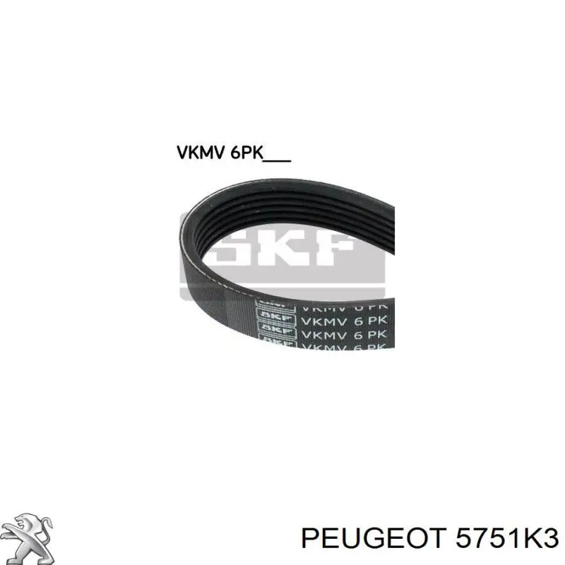 Correa trapezoidal Peugeot Partner 1 5F