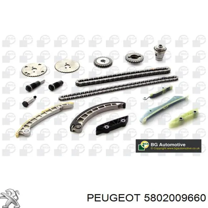 5802009660 Peugeot/Citroen Juego de cadena de distribución