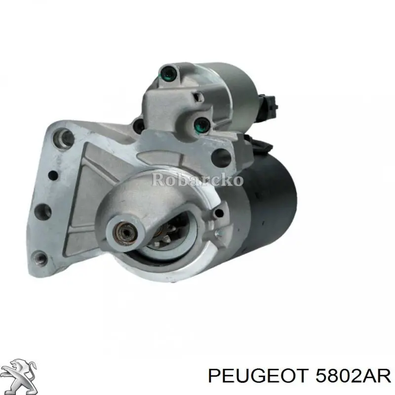 5802AR Peugeot/Citroen motor de arranque
