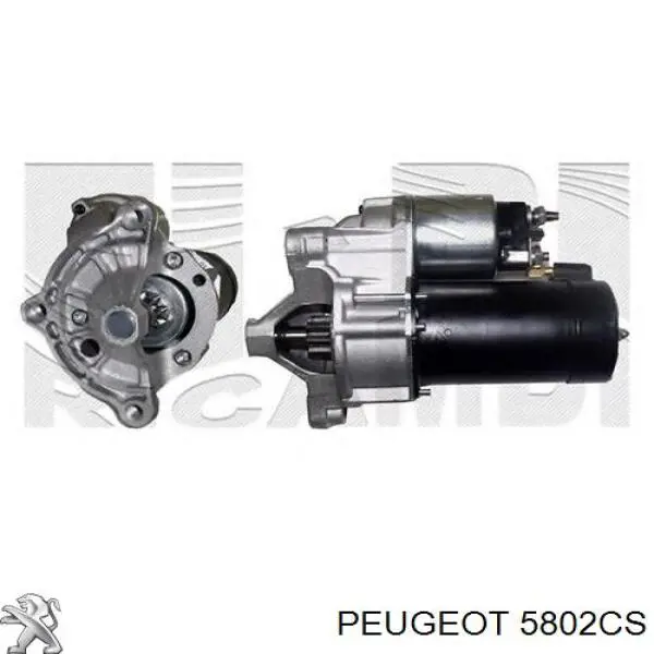Motor de arranque 5802CS Peugeot/Citroen
