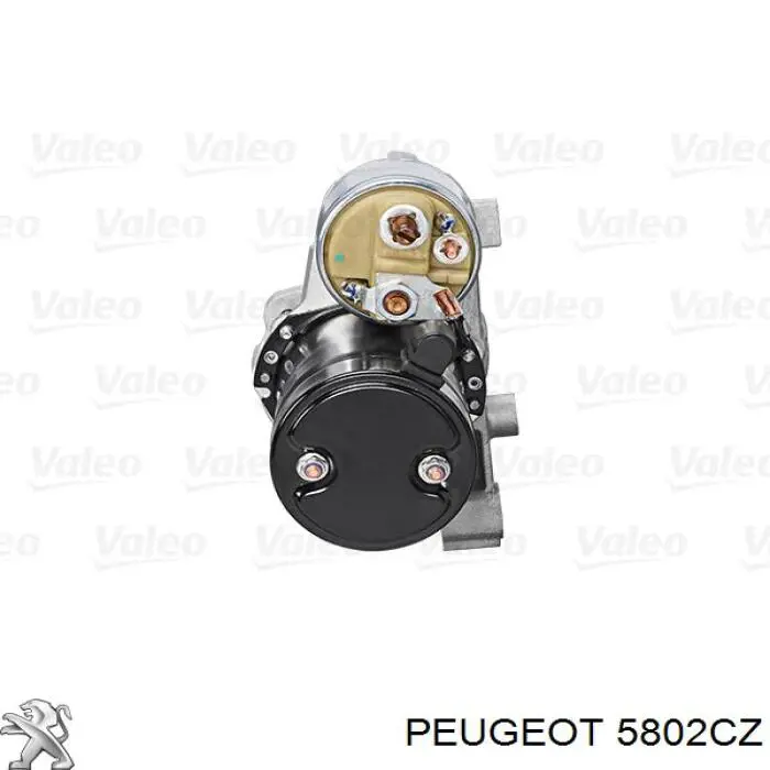 5802CZ Peugeot/Citroen motor de arranque