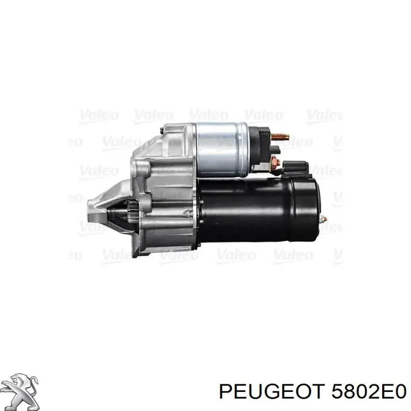 5802E0 Peugeot/Citroen motor de arranque