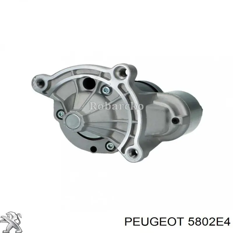 Motor de arranque 5802E4 Peugeot/Citroen