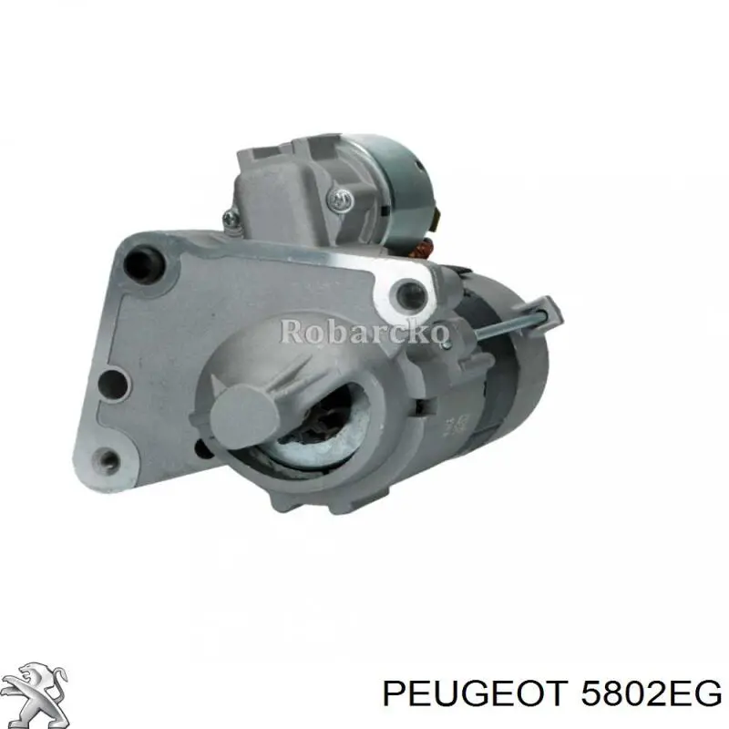 Motor de arranque Peugeot 206 2A/C