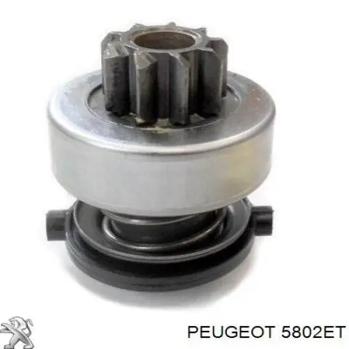 5802ET Peugeot/Citroen motor de arranque
