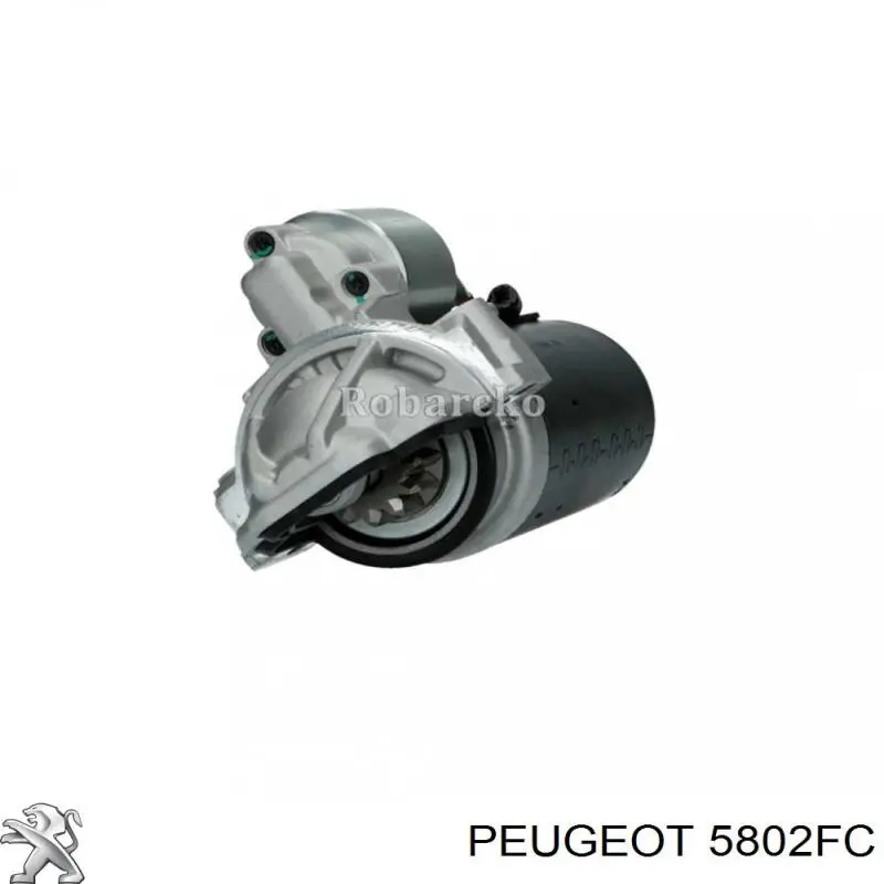 5802FC Peugeot/Citroen motor de arranque