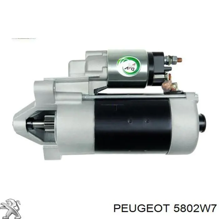 5802W7 Peugeot/Citroen motor de arranque