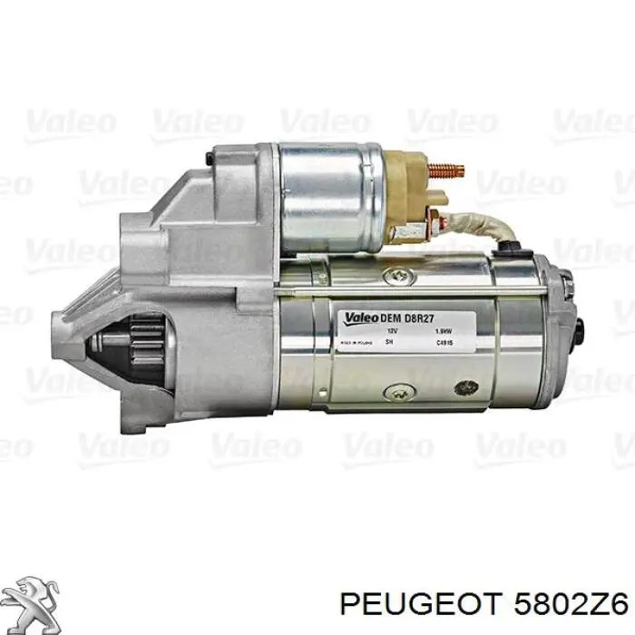 5802Z6 Peugeot/Citroen motor de arranque