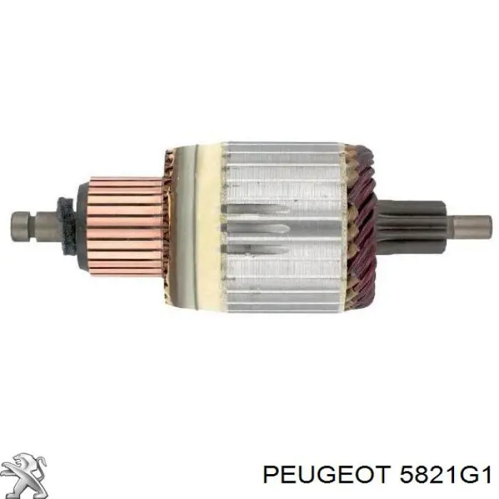5821G1 Peugeot/Citroen inducido, motor de arranque