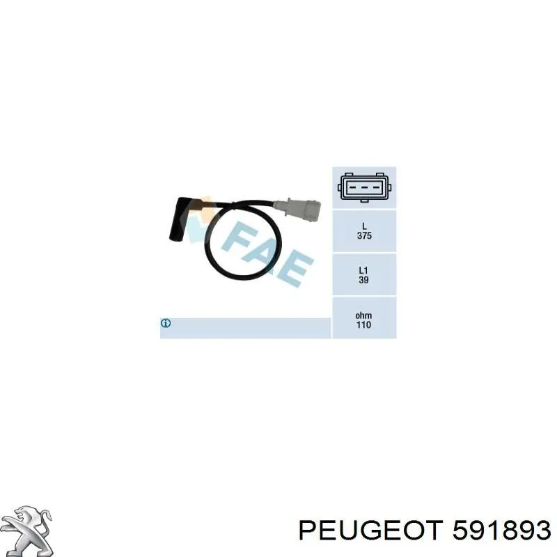 Generador de impulsos, cigüeñal  Peugeot/Citroen 591893 precio, desde 27,13 EUR