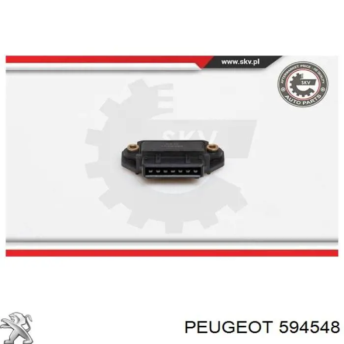 594548 Peugeot/Citroen módulo de encendido
