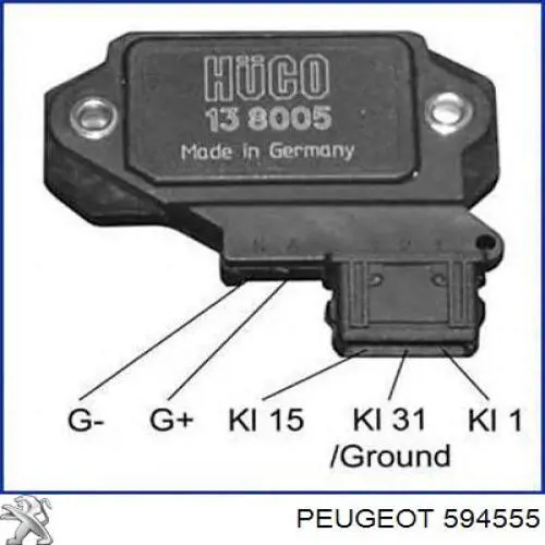 Comprar 594555 Peugeot/Citroen Modulo de encendido