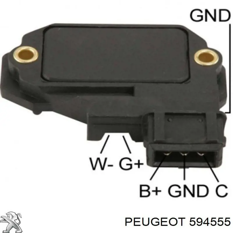 594555 Peugeot/Citroen módulo de encendido