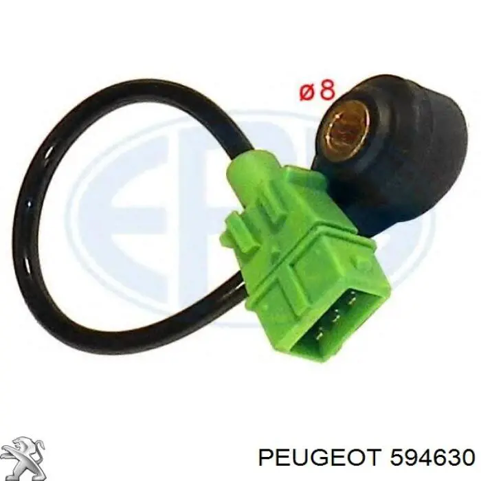 594630 Peugeot/Citroen sensor de detonacion