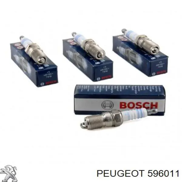 596011 Peugeot/Citroen bujía