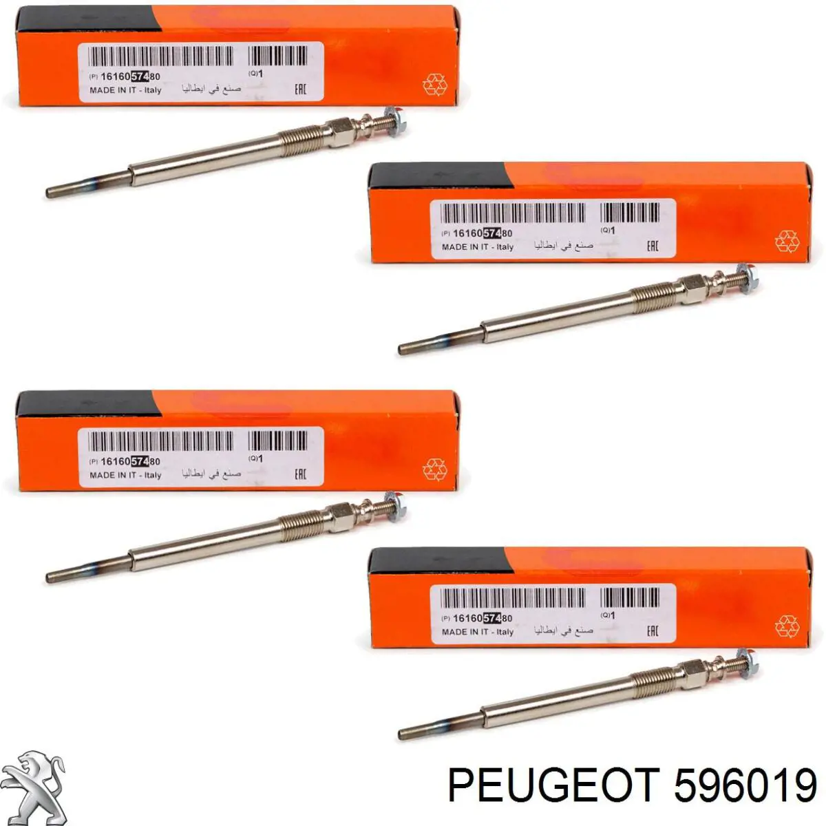 Bujías incandescentes Peugeot/Citroen 596019 precio, desde 13,61 EUR
