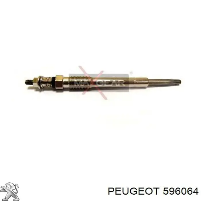 Bujía de precalentamiento Peugeot/Citroen 596064