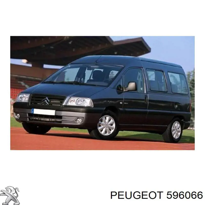 596066 Peugeot/Citroen bujía de precalentamiento