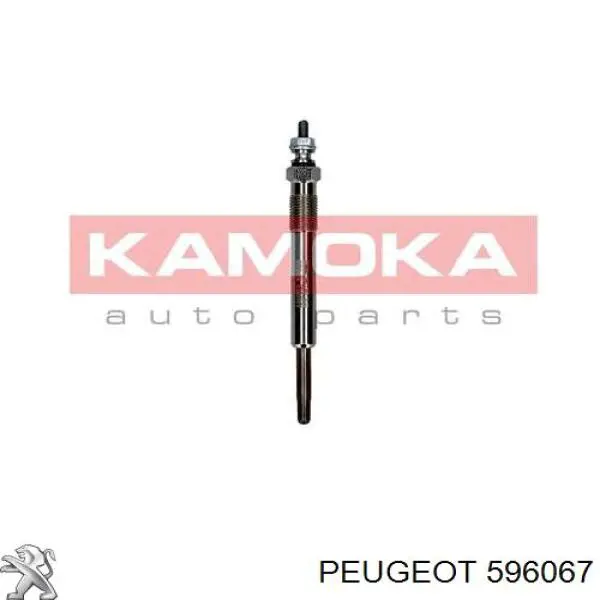 Bujía de incandescencia Peugeot 206 2A/C