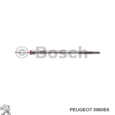 5960E6 Peugeot/Citroen Bujías de calentamiento