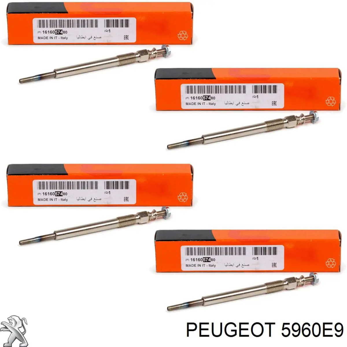 Bujías incandescentes Peugeot/Citroen 5960E9 precio, desde 13,61 EUR