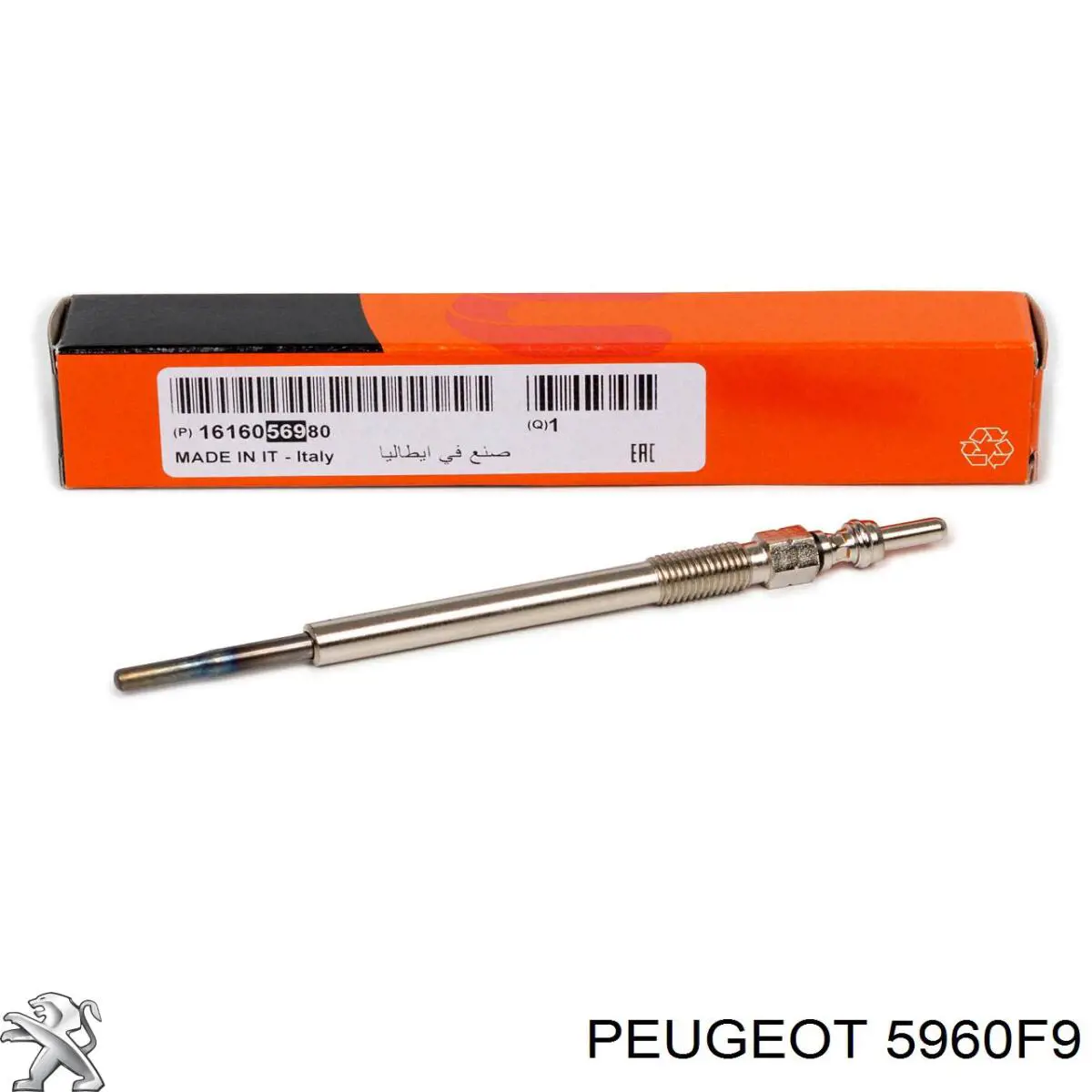 Bujía de incandescencia Peugeot 207 WA, WC