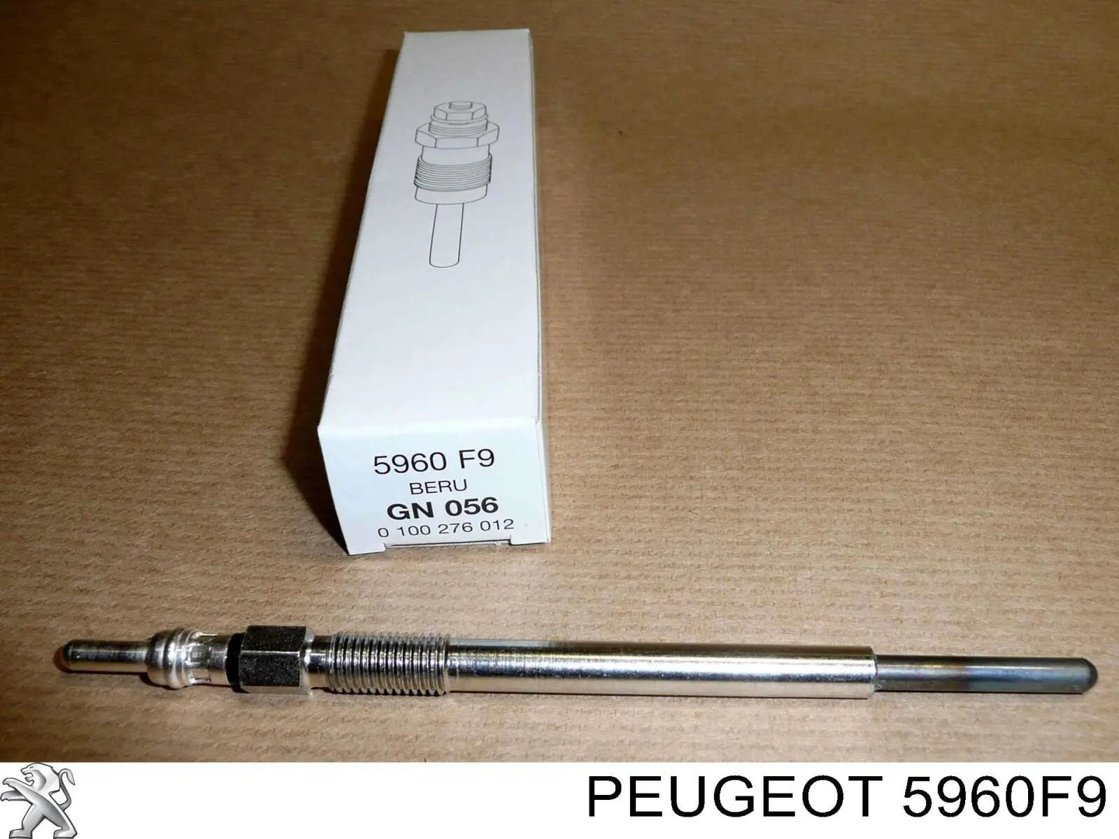 Bujía de incandescencia Peugeot 207 WA, WC