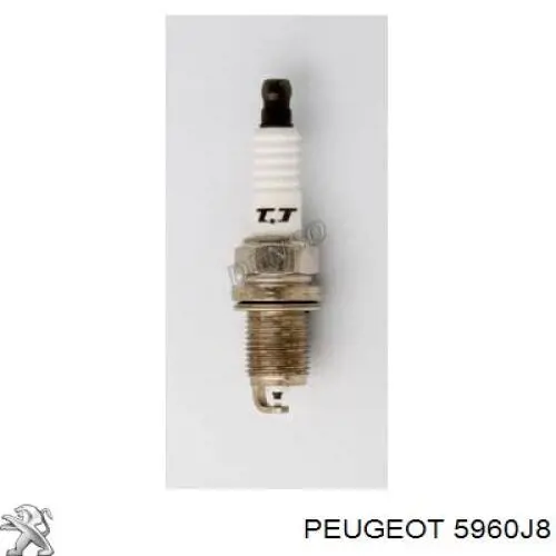5960J8 Peugeot/Citroen Bujía de ignición