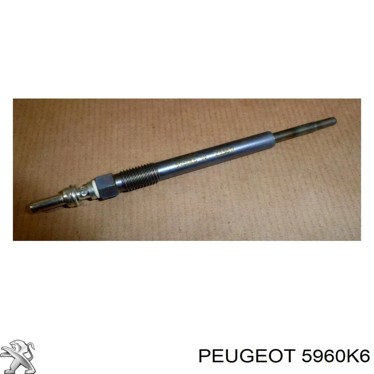 5960K6 Peugeot/Citroen bujía de precalentamiento
