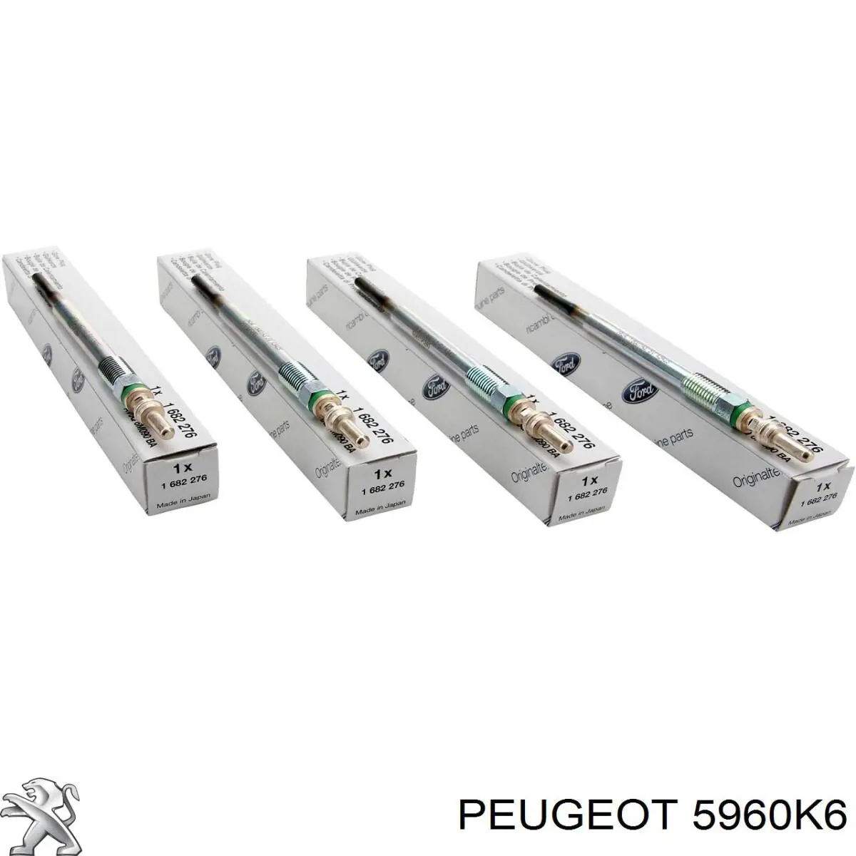 Bujía de precalentamiento Peugeot/Citroen 5960K6