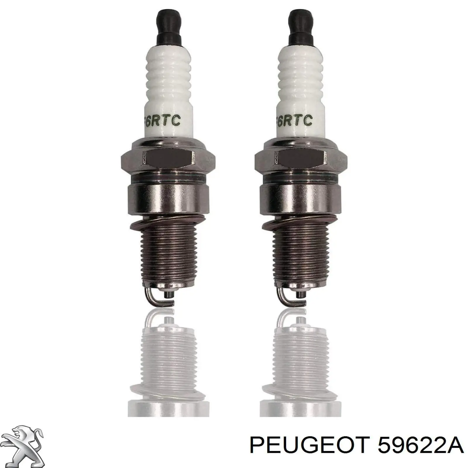 Bujía 59622A Peugeot/Citroen