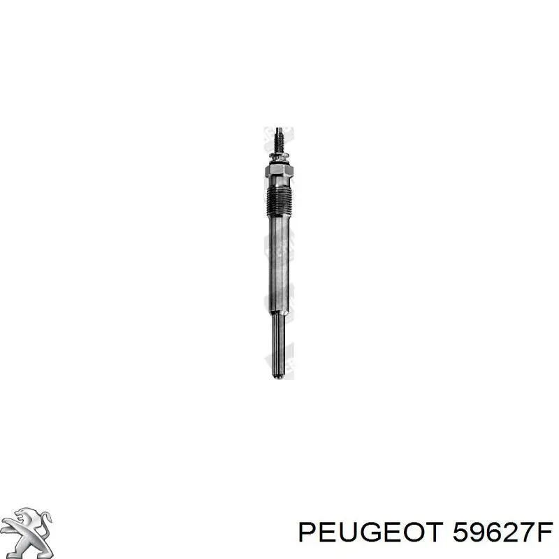 Bujía de incandescencia Peugeot 206 2A/C