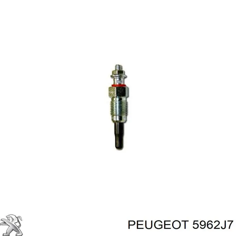 5962J7 Peugeot/Citroen bujía de precalentamiento