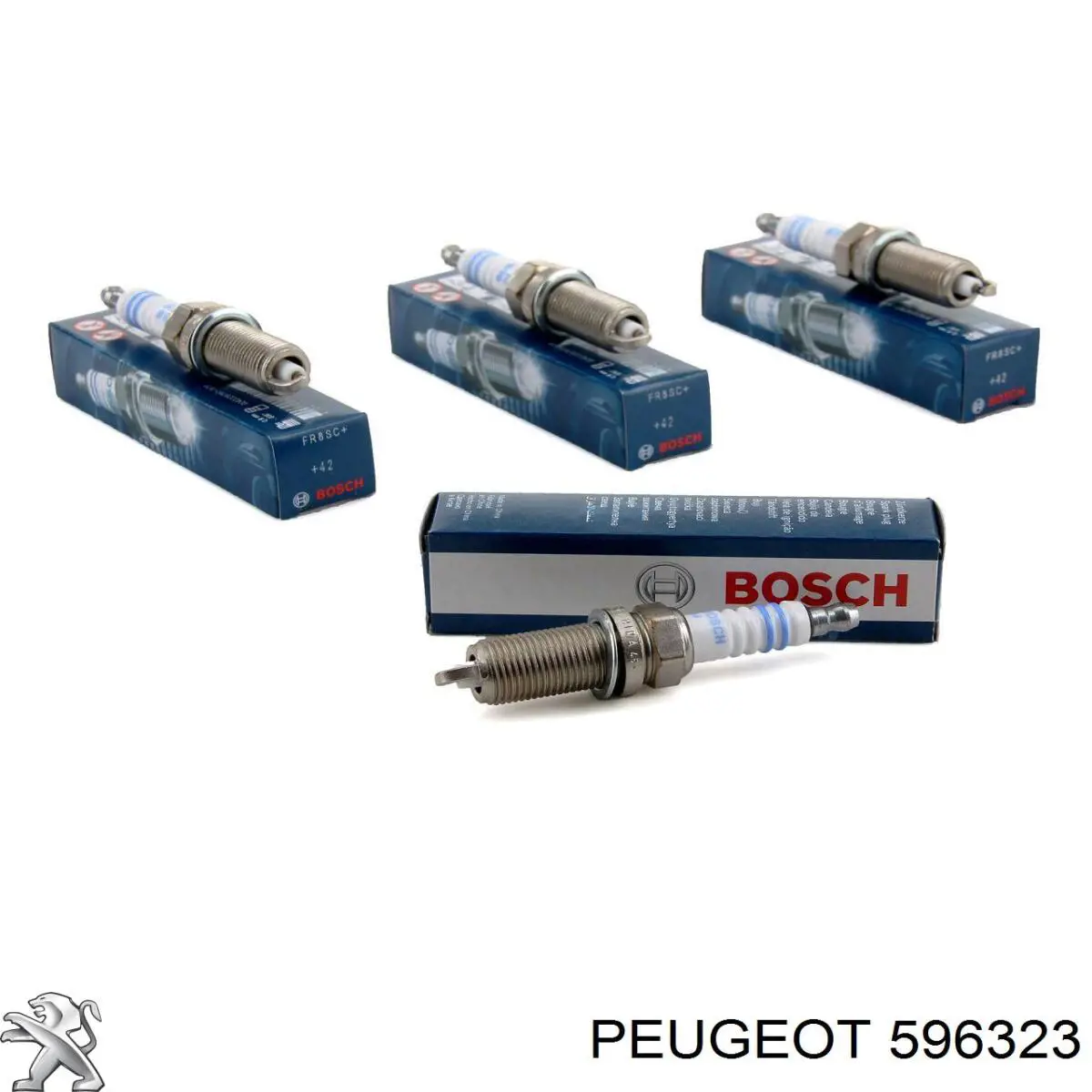 596323 Peugeot/Citroen Terminal de bujía