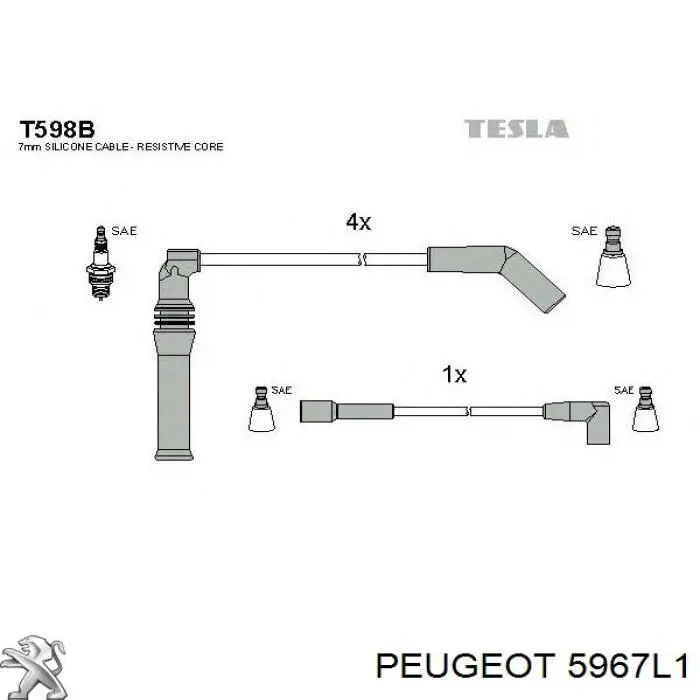 5967L1 Peugeot/Citroen