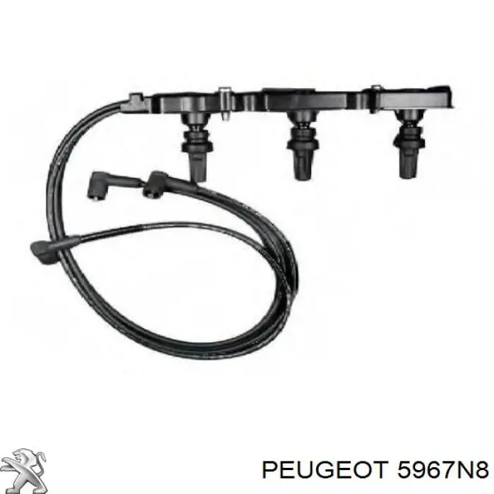 Juego de cables de bujias Peugeot/Citroen 5967N8 precio, desde 66,63 EUR