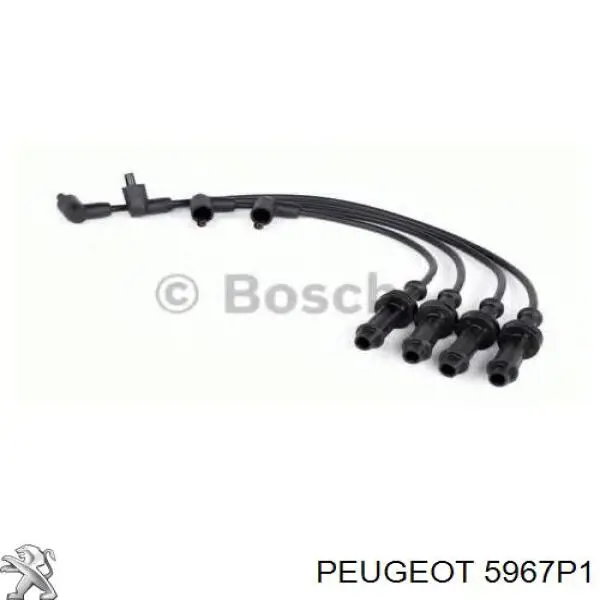 Juego de cables de bujias Peugeot/Citroen 5967P1 precio, desde 27,86 EUR