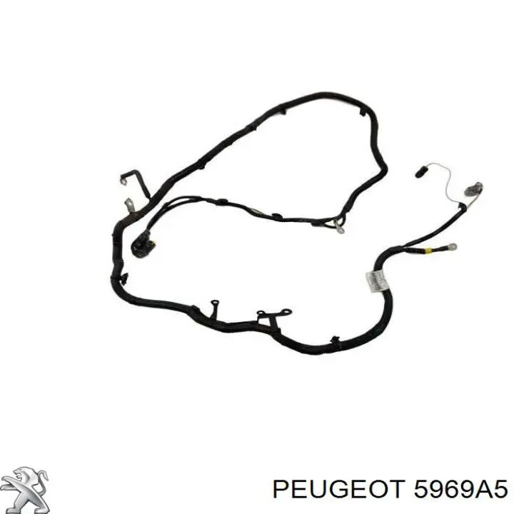 Cable de bujías de precalentamiento 5969A5 Peugeot/Citroen
