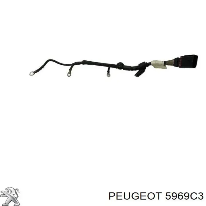 Comprar 00005969C3 Peugeot/Citroen Cable de bujías de precalentamiento