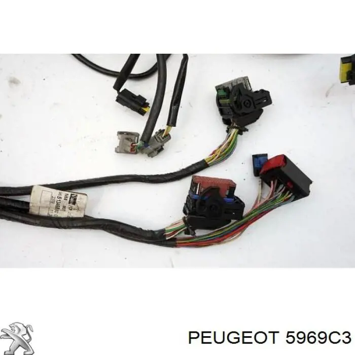 Cable de bujías de precalentamiento 00005969C3 Peugeot/Citroen