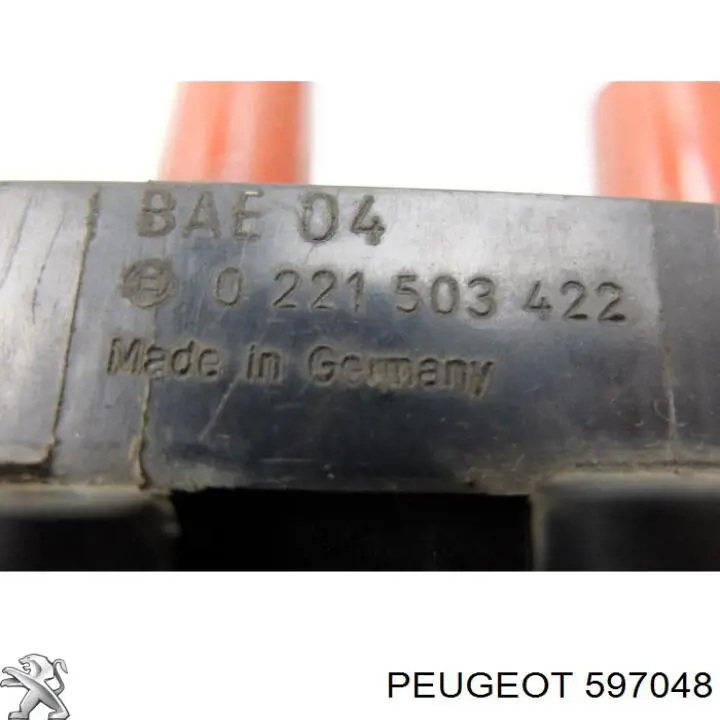 597048 Peugeot/Citroen bobina