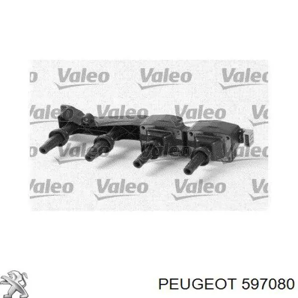 Bobina de encendido Peugeot/Citroen 597080